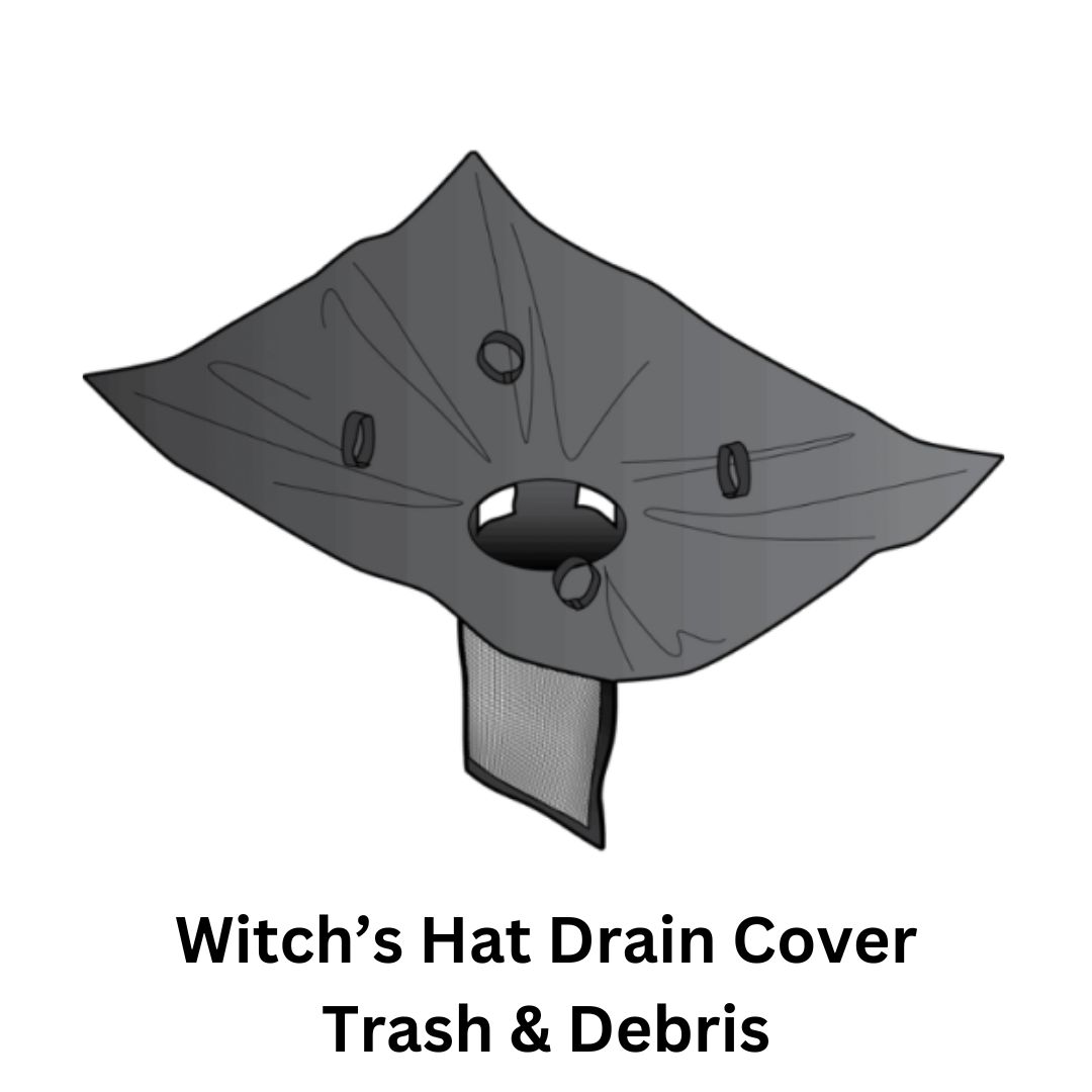 Witch’s Hat Drain Cover - Trash & Debris